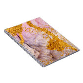 Zärtlichkeit in Pastellfarben. Einzigartige Kreati Notizblock (Rechte Seite)