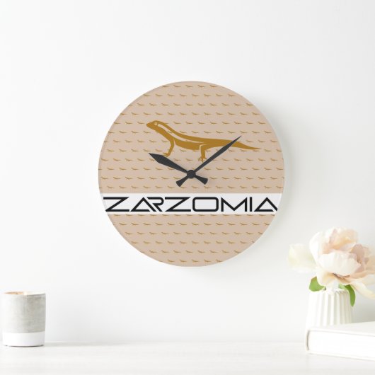 ZARZOMIE GROßE WANDUHR (Zuhause)