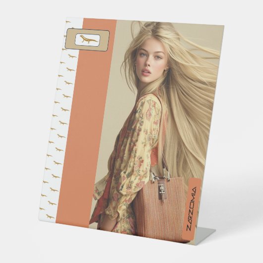 ZARZOMIEN PEDESTALES SIGN SOCKELSCHILD (Vorderseite)