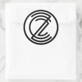 Zastava Runder Aufkleber (Tasche)