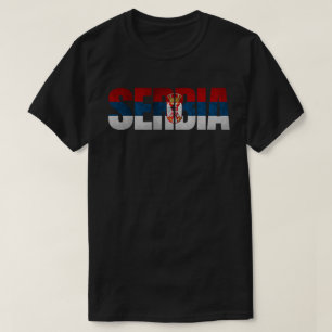 Zastava Srbije / Serbische Flagge T-Shirt