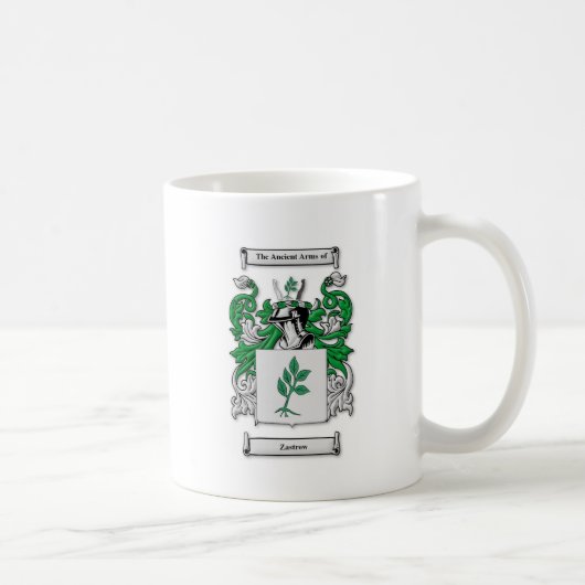 Zastrow Wappen Kaffeetasse (Rechts)