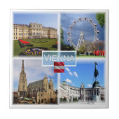 zAT003 VIENNA Schloss Schonbrunn Prater Funfair, Fliese (Vorderseite)