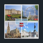 zAT003 VIENNA Schloss Schonbrunn Prater Funfair - Magnet<br><div class="desc">Hier finden Sie das Andenken Ihres Urlaubs. (zAT003 VIENNA Schloss Schonbrunn Prater Funfair Kühlschrankmagnet). Erleben Sie Freunde und Verwandte mit den einzigartigen Souvenirs von Ihrer großartigen Reise. Probier uns! #LeoPepeDesign - schloss schonbrunn prater fnmesse, stephansdom hofburg sissi, europe austria, leopepedesign, travel trip Foto tourismus, gift souvenir gadget Kühlschrankmagnet, collage mosaic...</div>