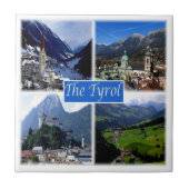 zAT007 THE AUSTRIAN TYROL, Österreich, Fliese (Vorderseite)