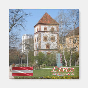 zAT009 WELS Österreich, Kühlschrank Magnet