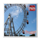zAT014 WIEN PRATER Österreich, Fliese (Vorderseite)