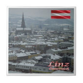 zAT016 LINZ Österreich, Fliese (Vorderseite)