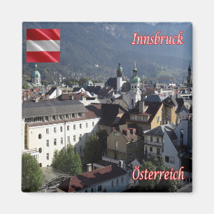 zAT018 INNSBRUCK Österreich - Kühlschrank Magnet