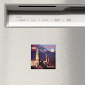 zAT019 HALL IN TYROL Austria, Kühlschrank Magnet (In Situ (Geschirrspüler))