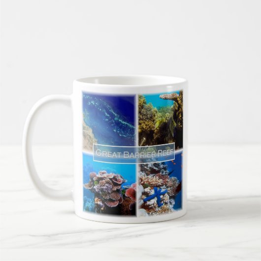 zAU011 THE GREAT BARRIER REEF, Australien, Kaffeetasse (Links)