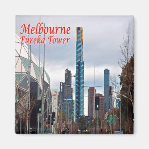 zAU052 MELBOURNE, EUREKA TOWER, Australien, Kühlsc Magnet