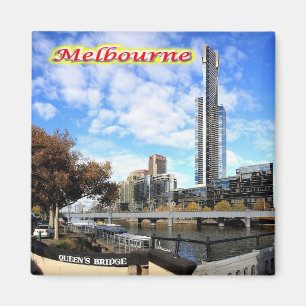 zAU054 MELBOURNE, EUREKA TOWER, Australien, Kühlsc Magnet