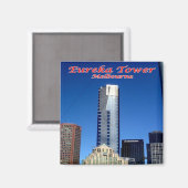 zAU056 MELBOURNE, EUREKA TOWER, Australien, Kühlsc Magnet (Vorderseite/Rückseite)