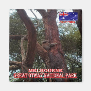 zAU075 MELBOURNE, Great Otway N.P. Kühlschrank Magnet