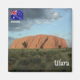 zAU109 ULURU, Ayers Rock, Australien, Kühlschrank Magnet