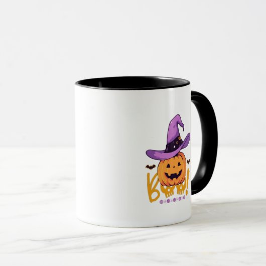 Zauber aufreißen mit individueller Halloween-Nacht Tasse (VorderseiteRechts)