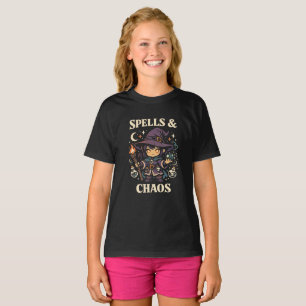 Zauber & Chaos Süße Hexe – Kawaii Dunkle Magie Ges T-Shirt
