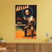 Zauber der darstellenden Selbstentfaltung von Kell Leinwanddruck (Insitu (Wohnzimmer))