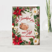 'Zauber der Kindheit' gefaltete Grußkarte Karte (Vorderseite)