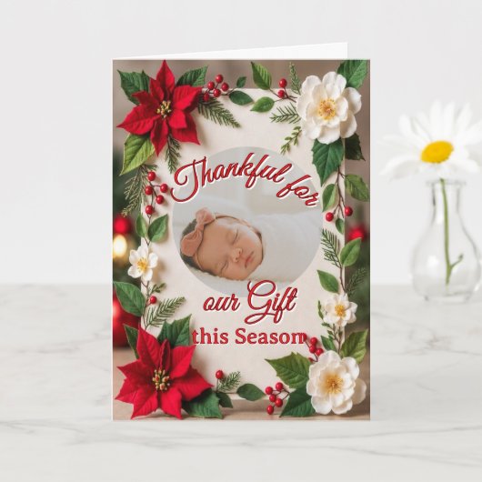 'Zauber der Kindheit' gefaltete Grußkarte Karte (Kleine Pflanze)