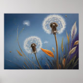 Zauber der Lüster in den Nightsky Kunst-Gemälden d Poster (Vorne)