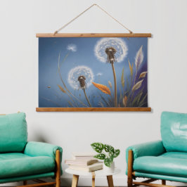 Zauber der Lüster in den Nightsky Kunst-Gemälden d Wandteppich Mit Holzrahmen