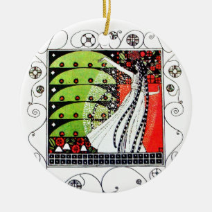 ZAUBER DES FRÜHJAHRES KERAMIKORNAMENT