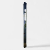 Zauber enthüllt: Top Hut und verzaubertes Haus iPhone Hülle (Linke Seite)