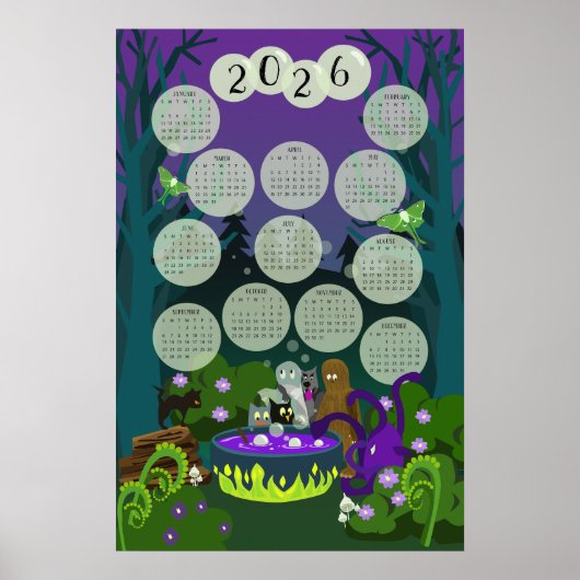 Zauber für 2026 brauen poster (Vorne)