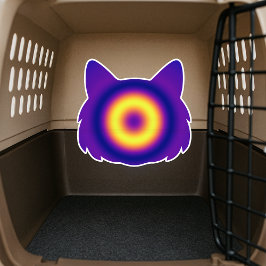 Zauber für Katzen: Neugierige Kitty (Aktivierung) Aufkleber