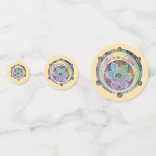 Zauber -  konfetti (Vorderseiten)