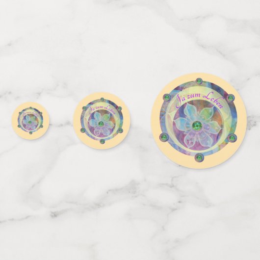 Zauber -  konfetti (Rückseiten)