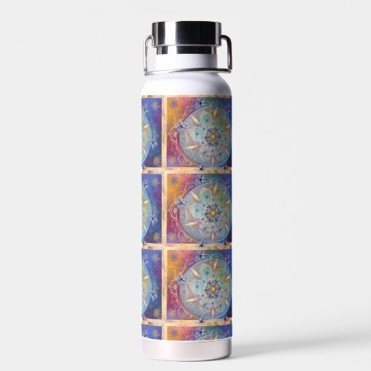 Zauber - Kupfer - Trinkflasche (Rückseite)