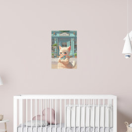 Zauber-Lutscher: Bao Bao Babykatze Süßigkeitenlade Poster