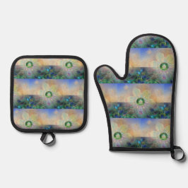 Zauber -  ofenhandschuh & Topflappen-Set