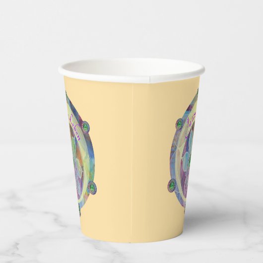 Zauber -  pappbecher (Rechts)