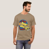 Zauber-Schulbus Mädchen T-Shirt (Vorne ganz)