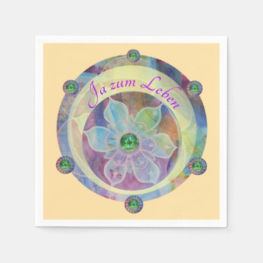 Zauber -  serviette (Vorderseite)