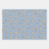 Zauber & Skelette Halloween Theme Wrapping Papers Geschenkpapier Set (Vorderseite 2)