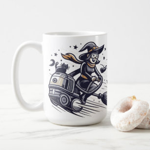 Zauber Stiefel: Ein Hochgeschwindigkeits-Halloween Kaffeetasse