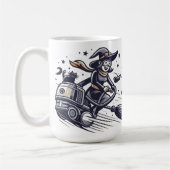 Zauber Stiefel: Ein Hochgeschwindigkeits-Halloween Kaffeetasse (Links)