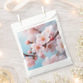 Zauber-Täschchen mit rosa Blüten Geschenktütchen (Ausgeschnitten)
