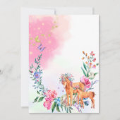 Zauber und Schmetterlinge zauberhaft verzaubert Einladung (Vorderseite)