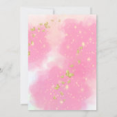 Zauber und Schmetterlinge zauberhaft verzaubert Einladung (Rückseite)