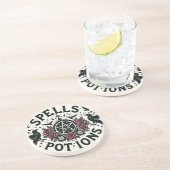 Zauber und Tränke Getränkeuntersetzer (Seite)