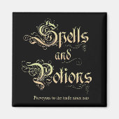 Zauber und Tränke Magnet (Vorne)