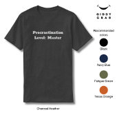 Zauber-Zitat-Zaudern Zauderstufe T-Shirt