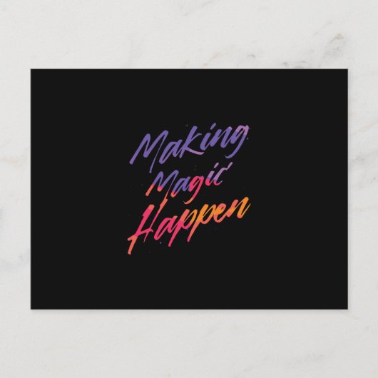 Zauberangebot Postkarte (Vorderseite)