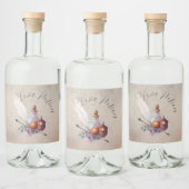 Zauberassistent Wasserfarbe Liebe Tränke Alkoholflaschenetikett (Flaschen)